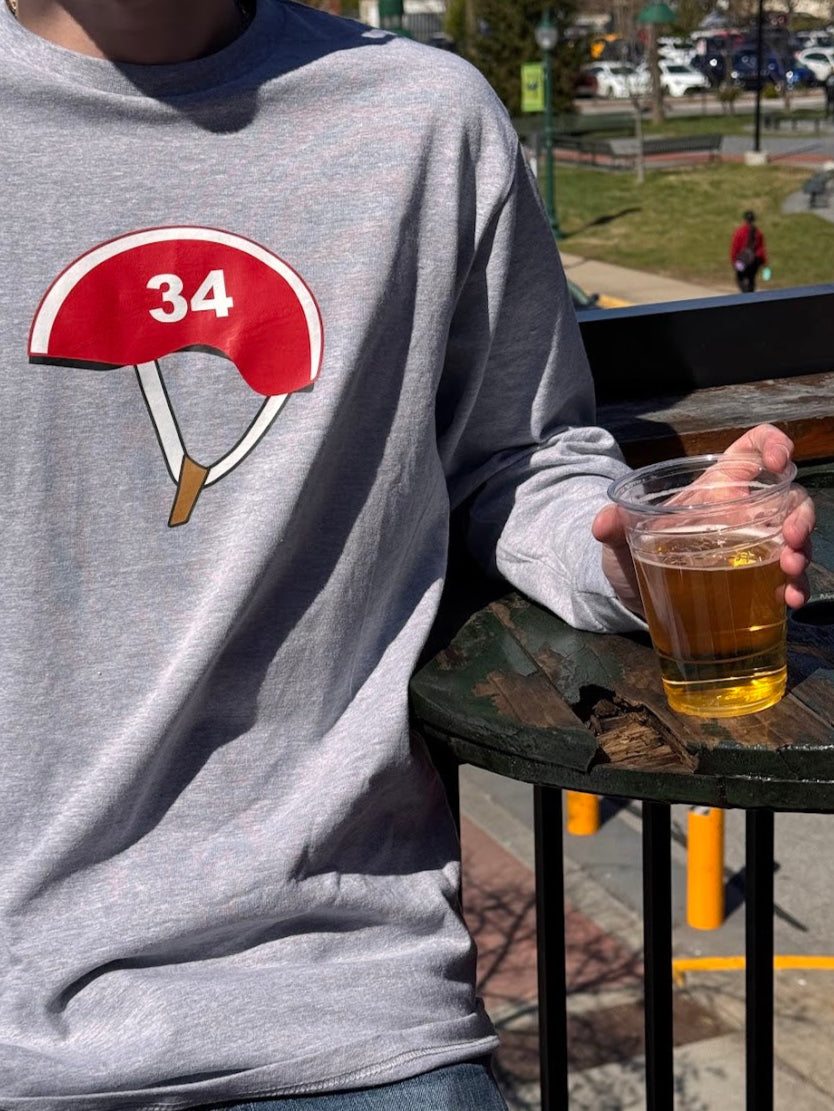 1979 "34" Race Helmet Long Sleeve