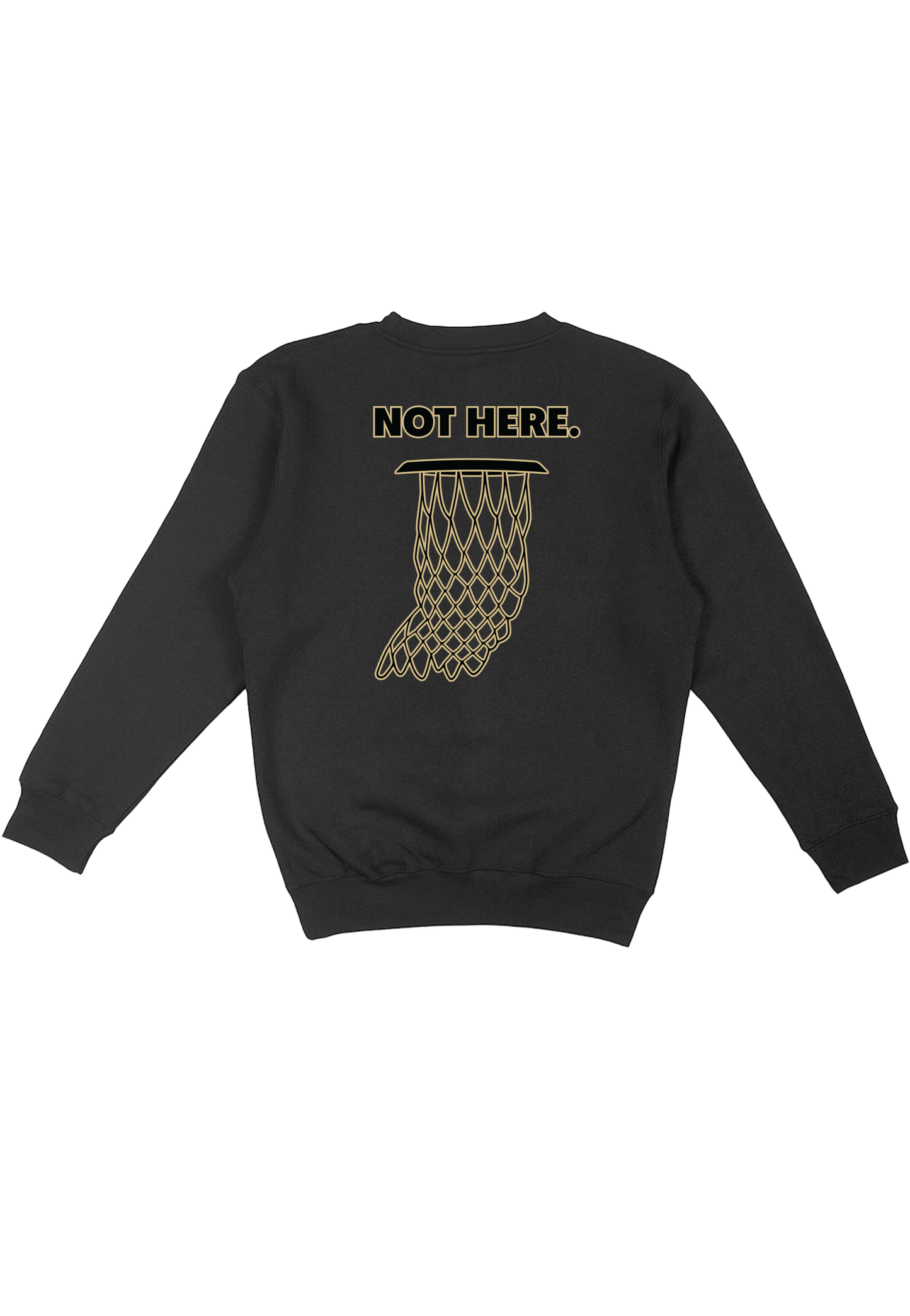 In 49 States (Black And Gold) Crewneck