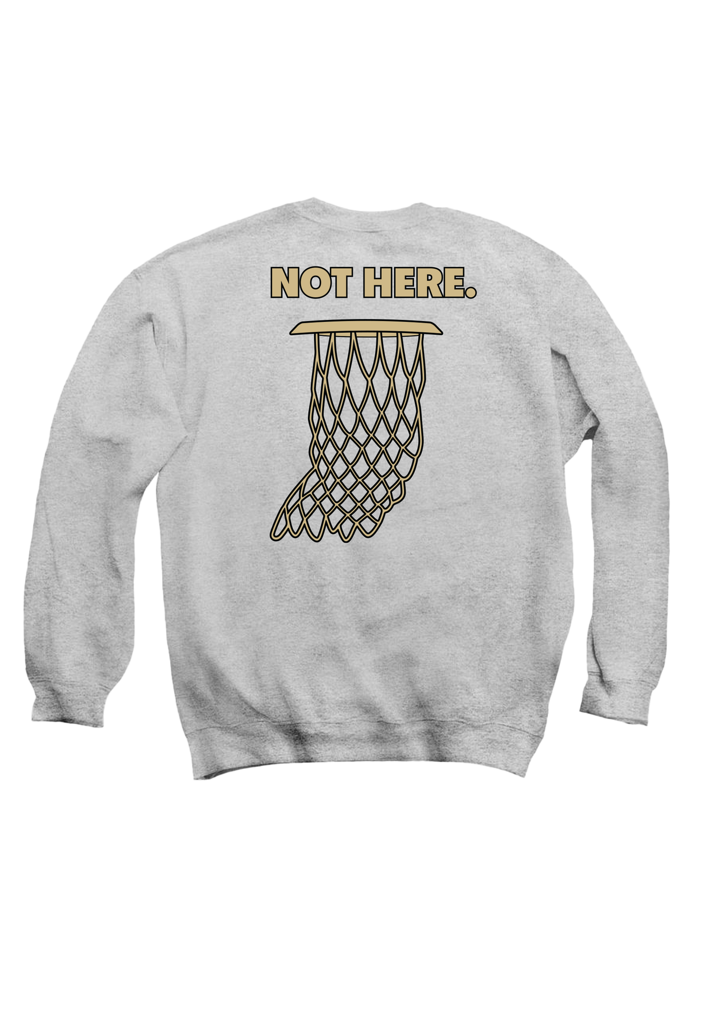 In 49 States (Black And Gold) Crewneck