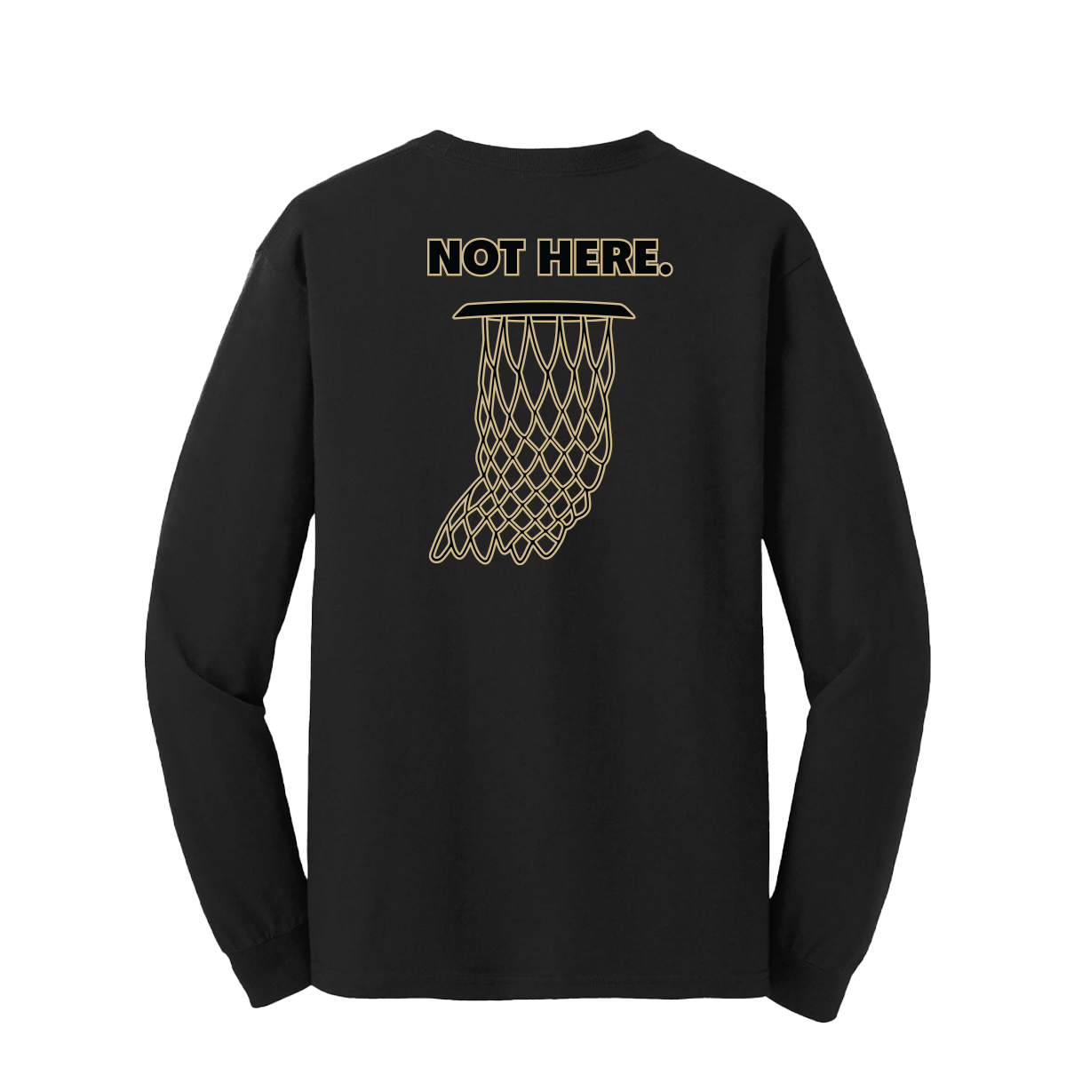 In 49 States (Black and Gold) Long Sleeve