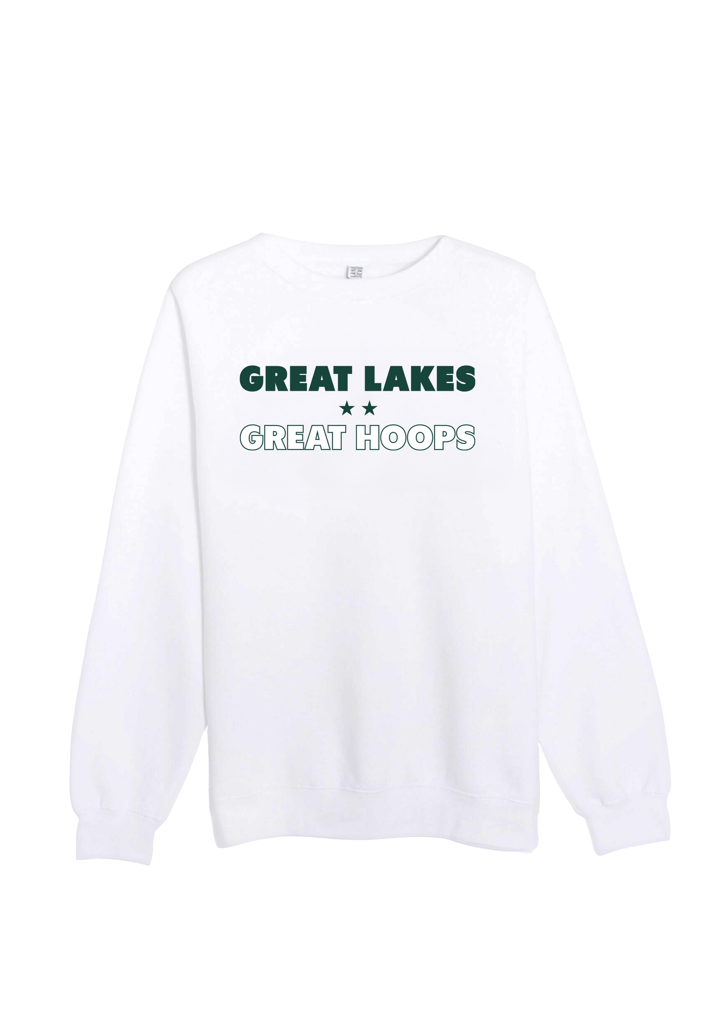 Great Lakes Great Hoops Crewneck (East Lansing)