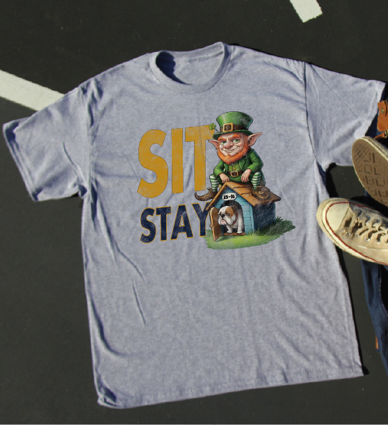 Sit. Stay. Playoff T-Shirt