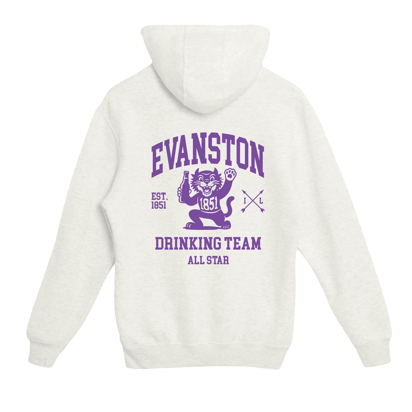 Evanston Drinking Team Full Zip-Up
