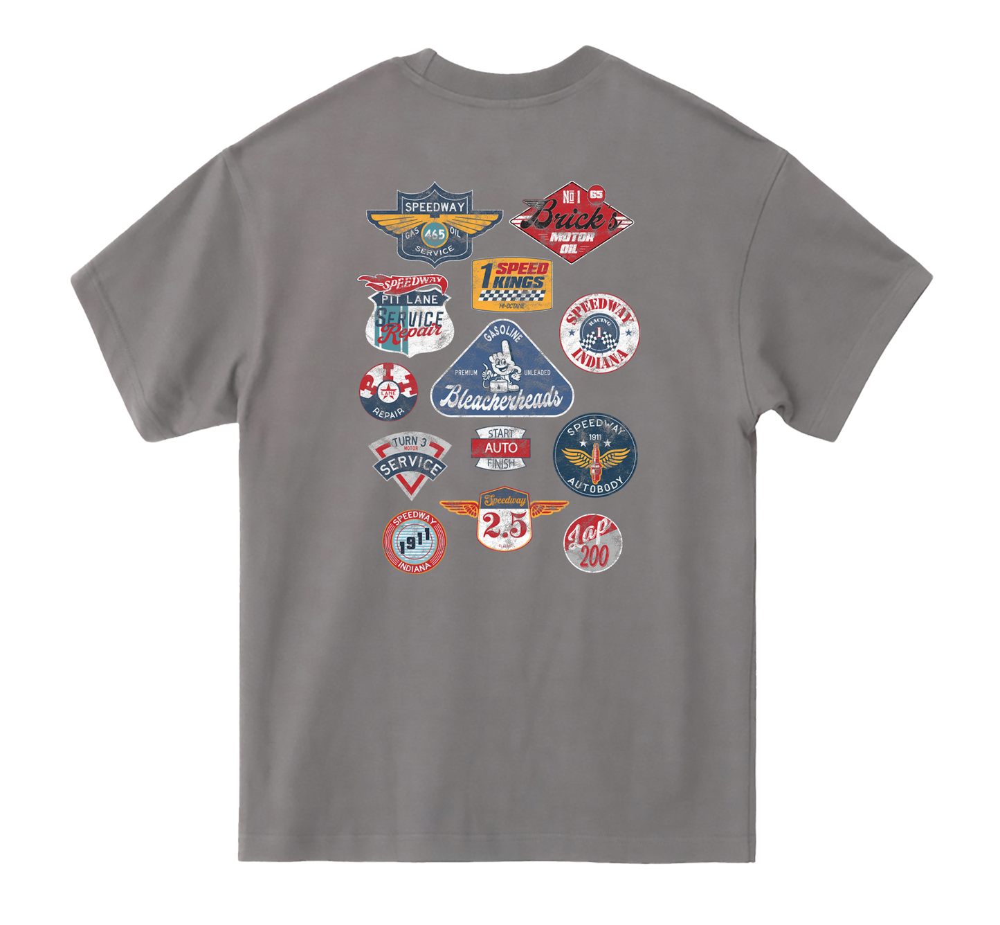 Oversized Bleacherheads Gasoline T-Shirt