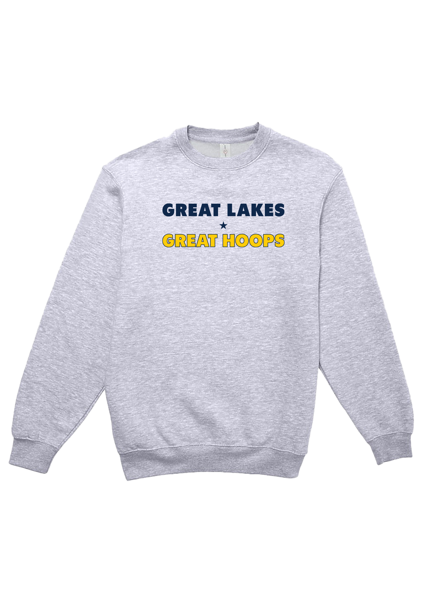 Great Lakes Great Hoops Crewneck (Ann Arbor)