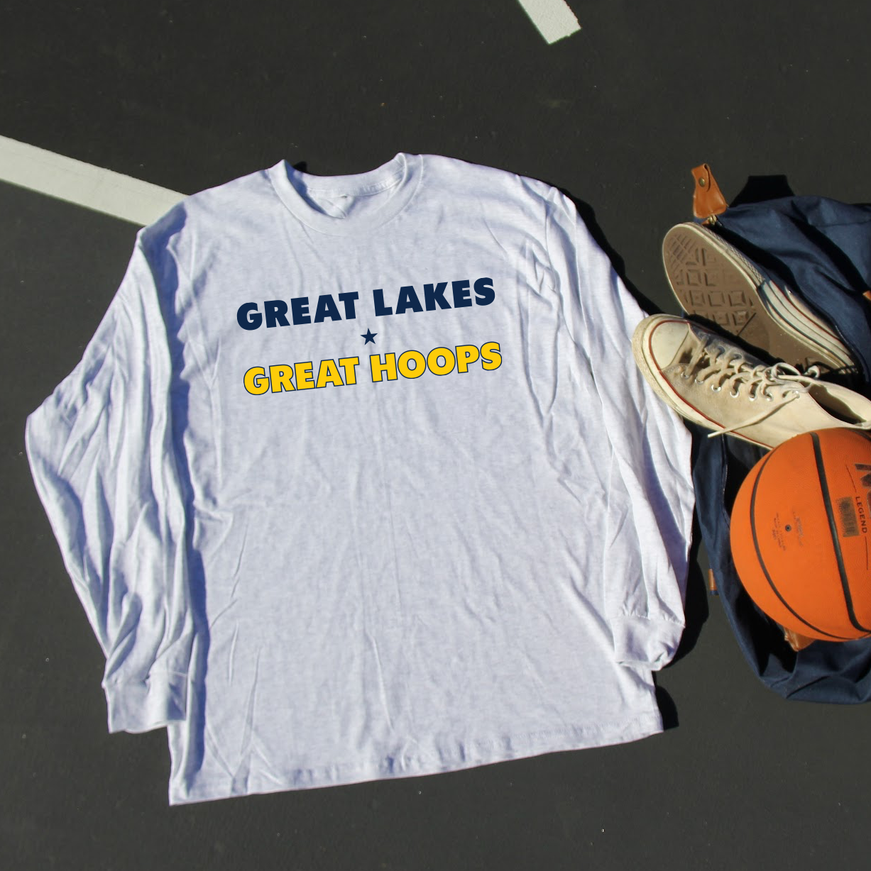 Great Lakes Great Hoops Long Sleeve (Ann Arbor)