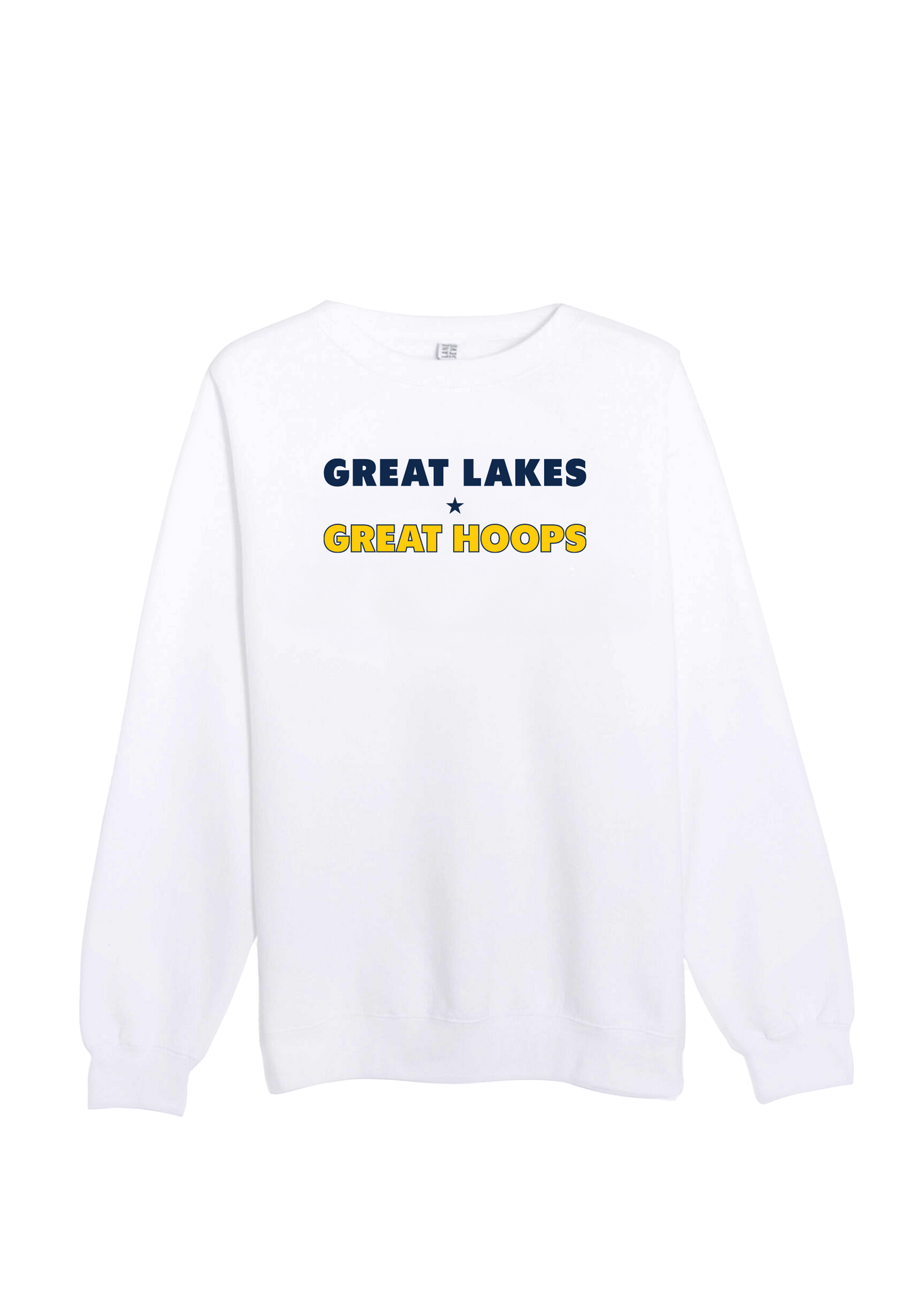 Great Lakes Great Hoops Crewneck (Ann Arbor)