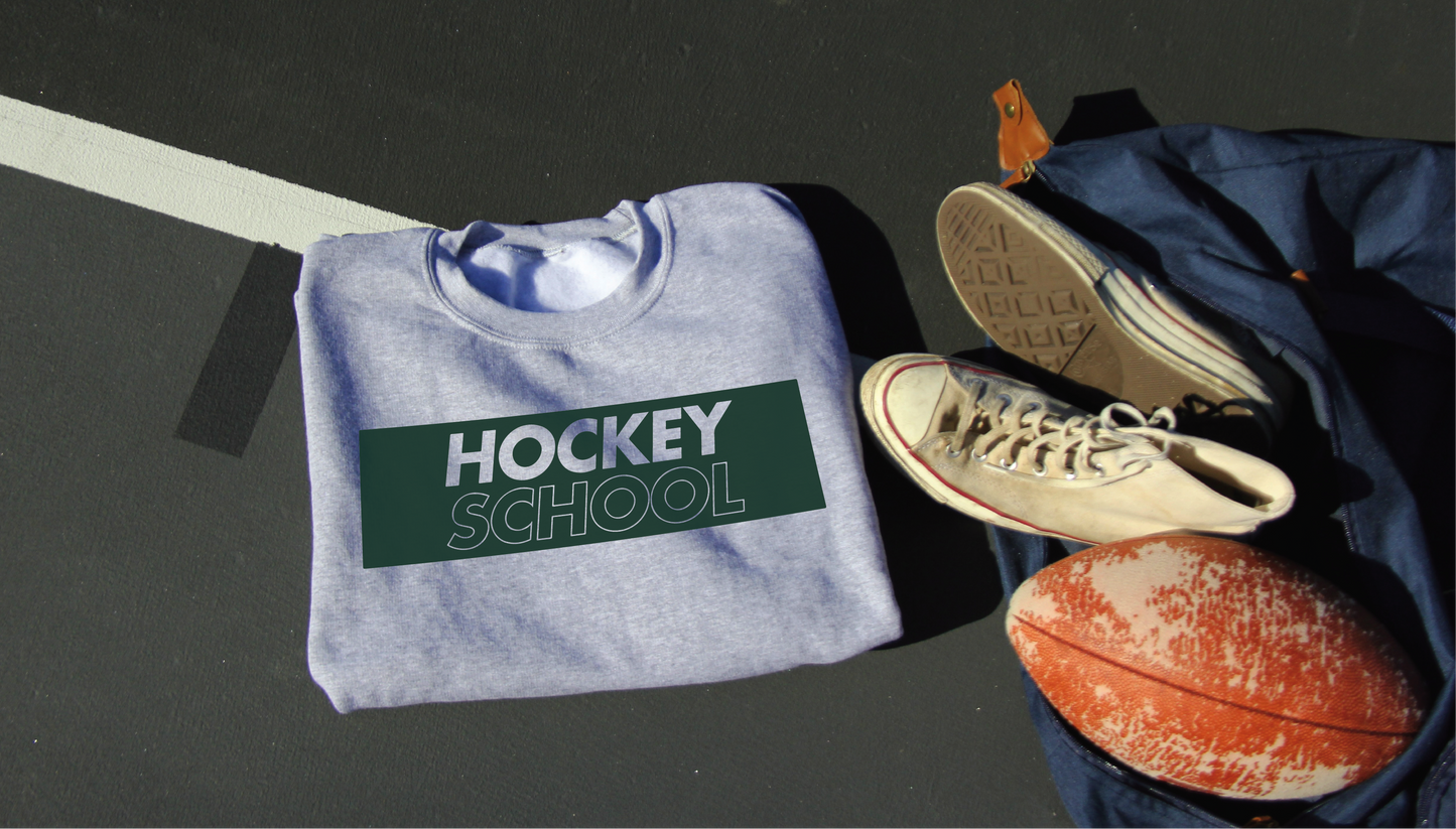 Hockey School Crewneck