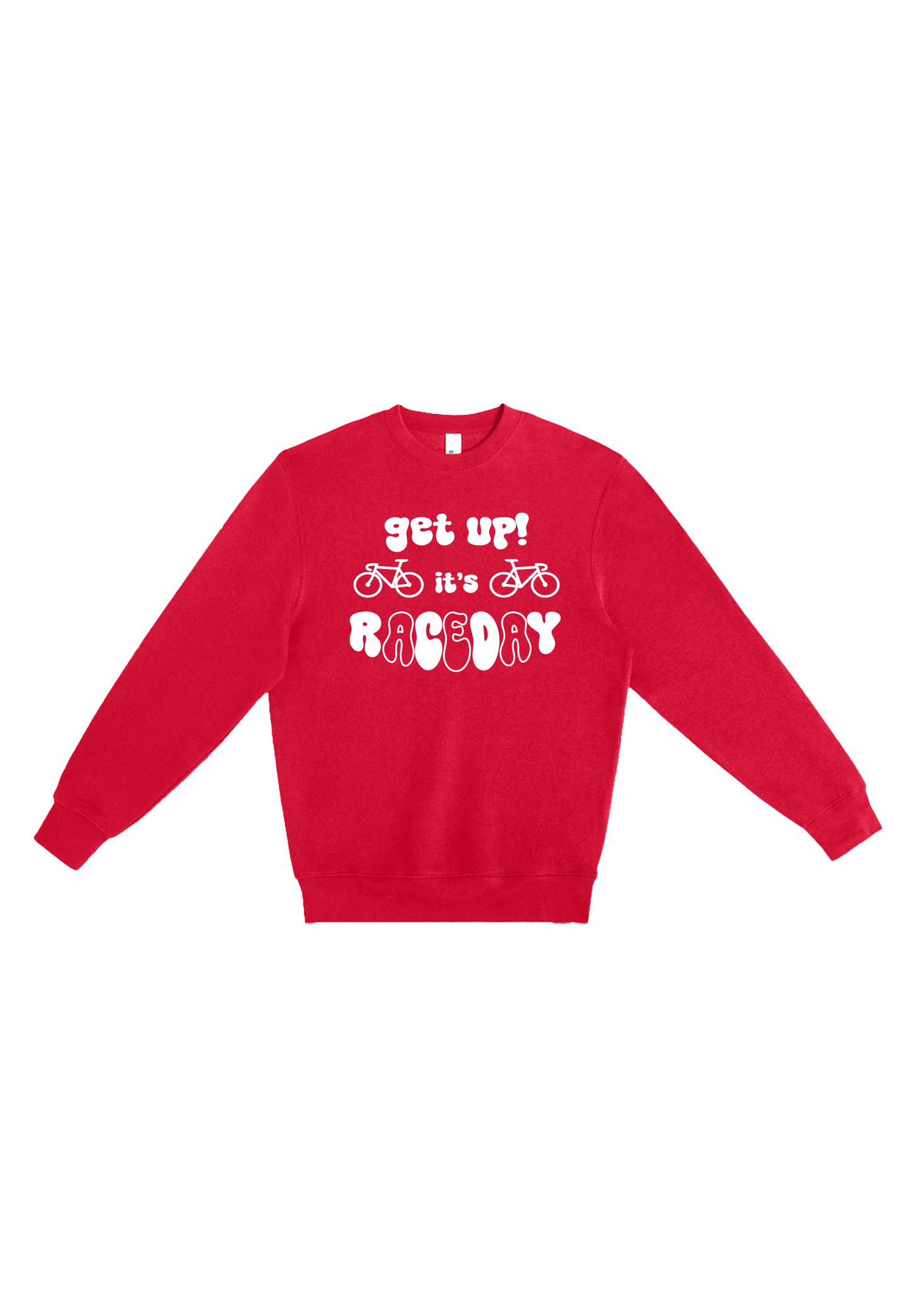 Get Up It's Raceday Crewneck