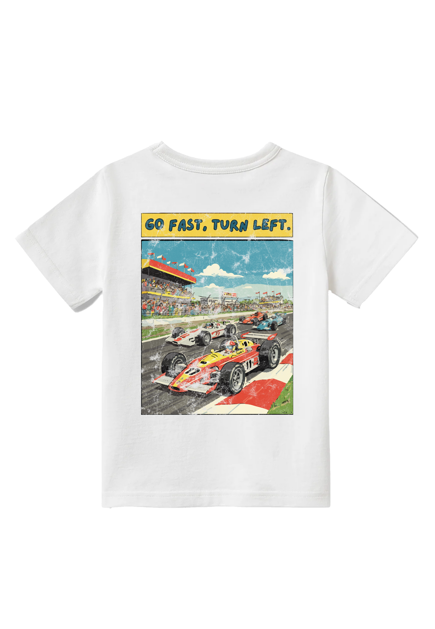 KIDS "Go Fast, Turn Left" T-Shirt