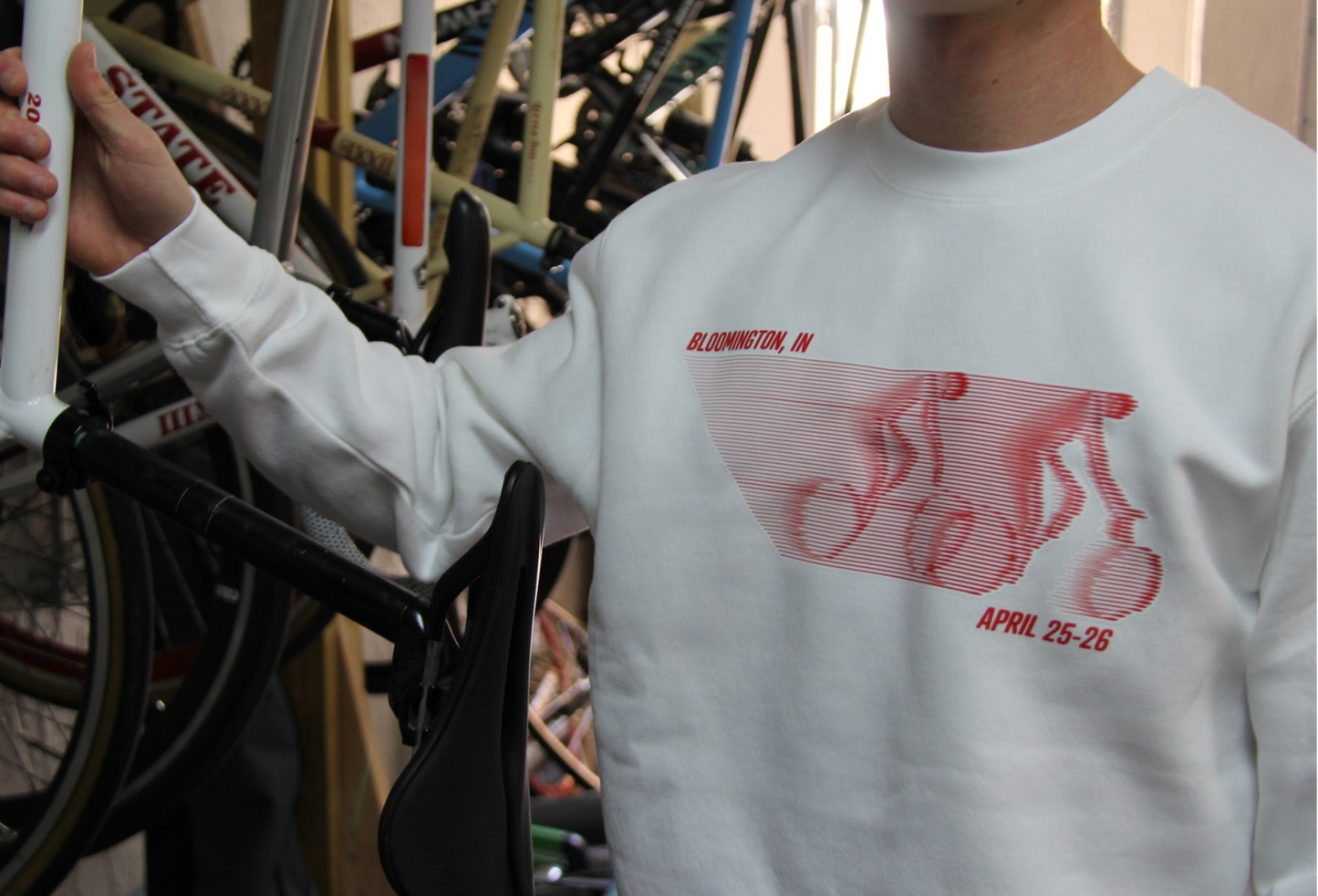 "Sprint" Crewneck