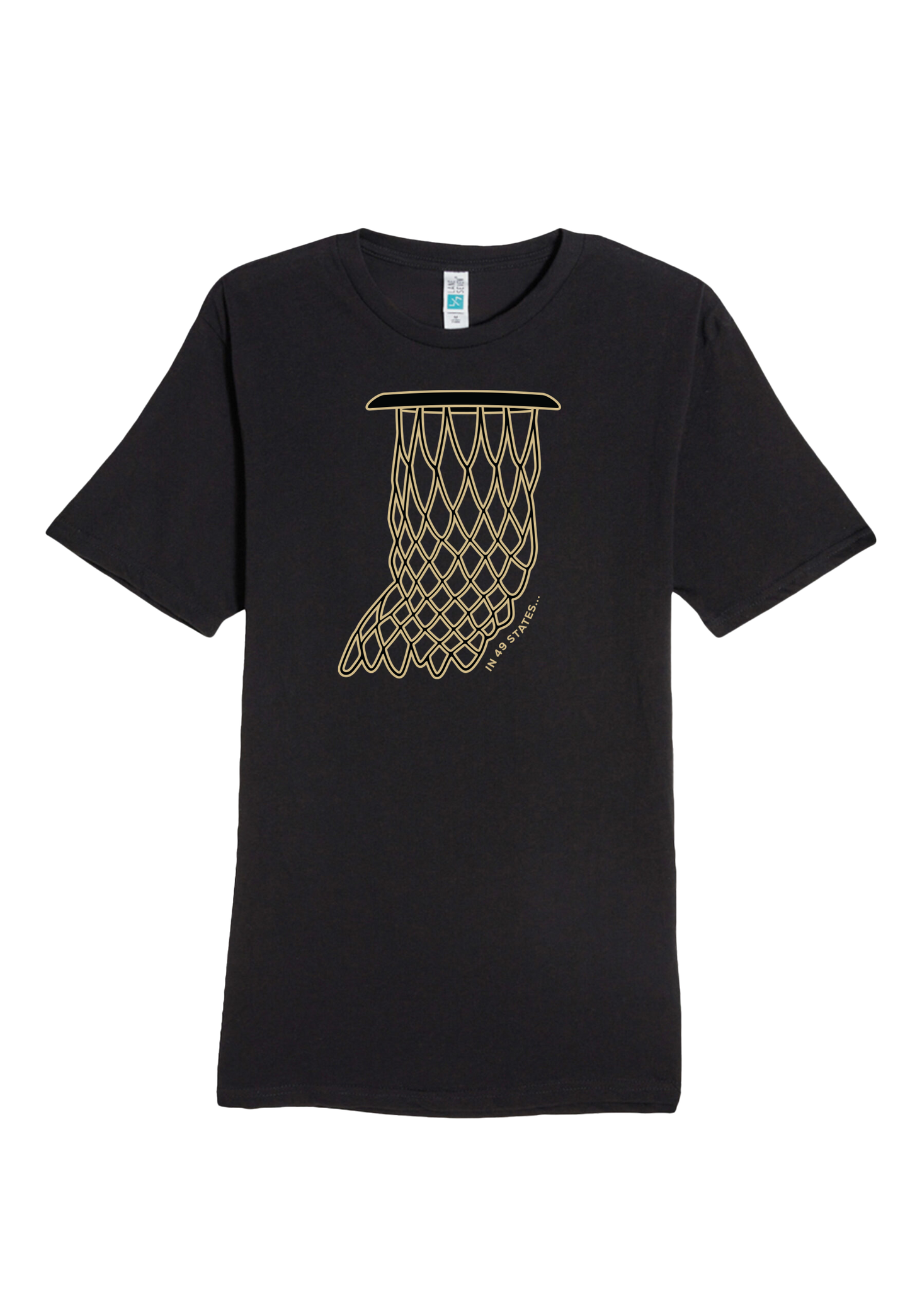Indiana Net (Black and Gold) T-shirt