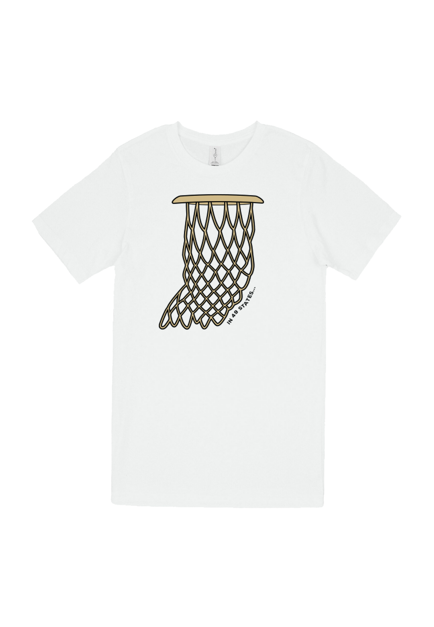 Indiana Net (Black and Gold) T-shirt