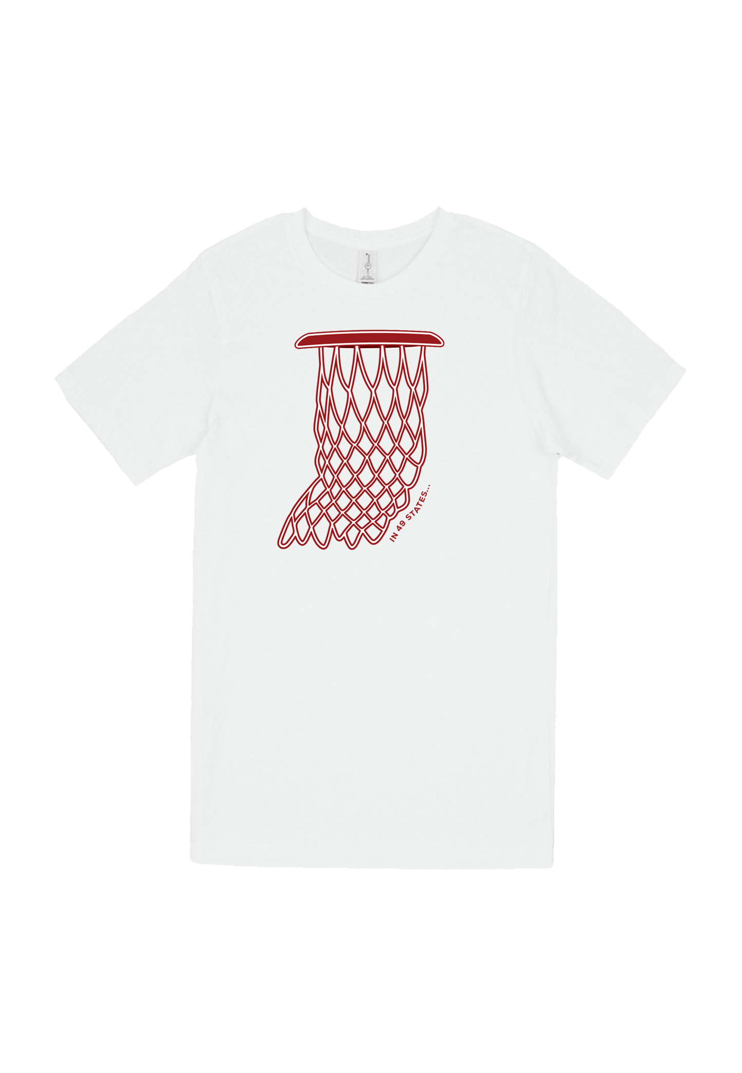 Indiana Net (Red and White) T-shirt