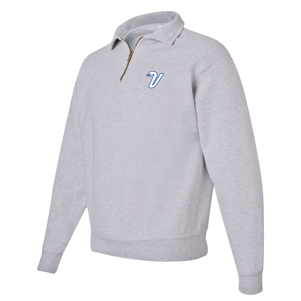 Quarter-Zip Collar Sweatshirt