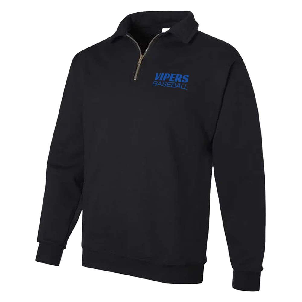 Quarter-Zip Collar Sweatshirt
