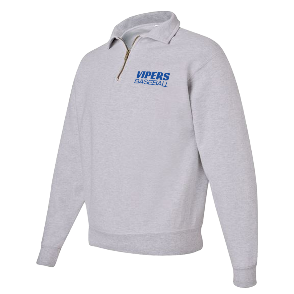 Quarter-Zip Collar Sweatshirt