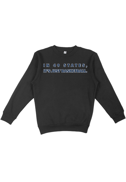 In 49 States (Navy and White) Crewneck
