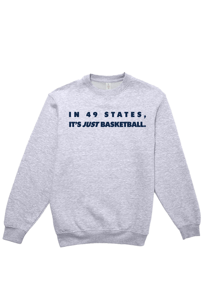 In 49 States (Navy and White) Crewneck