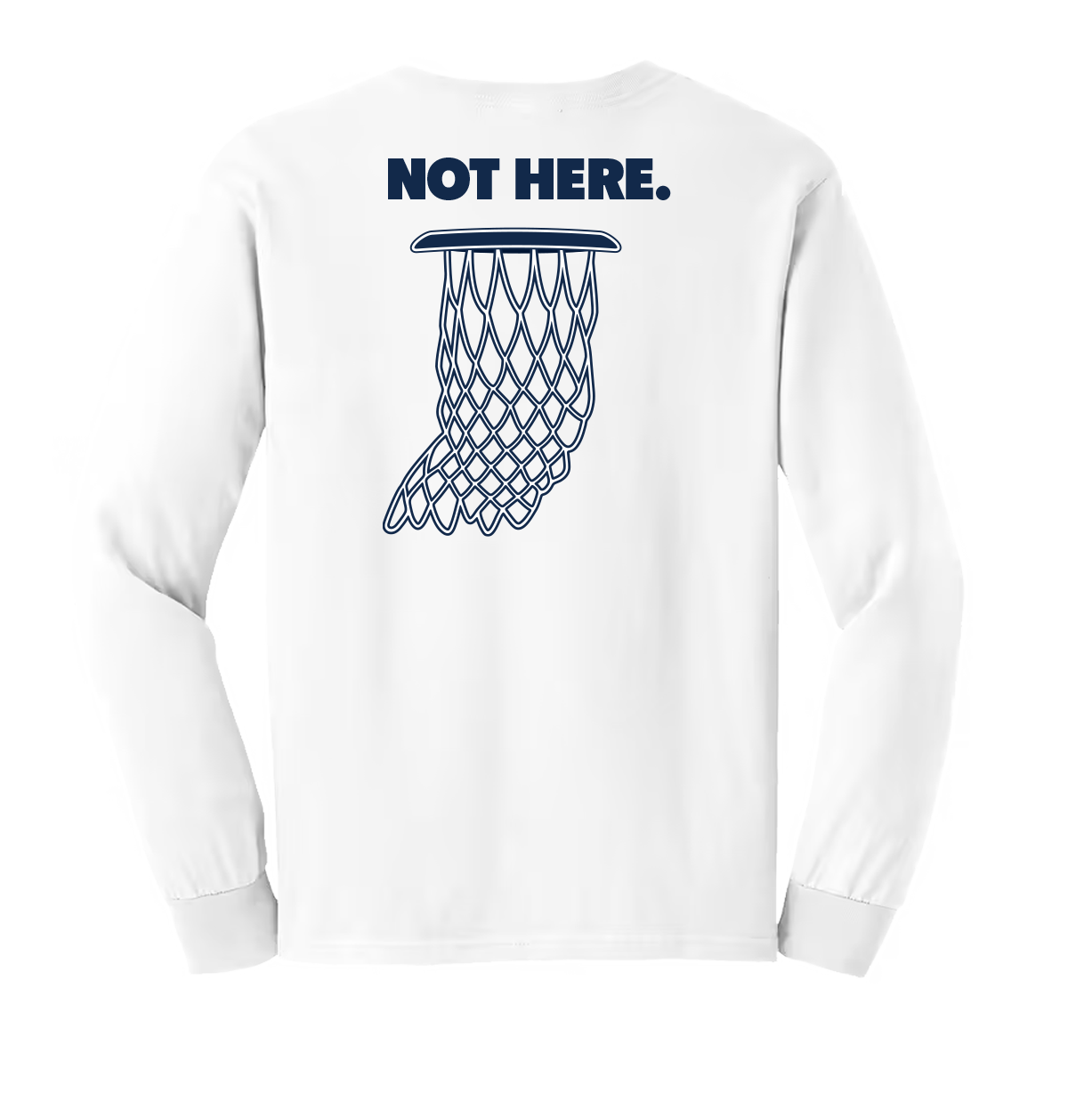 In 49 States (Navy and White) Long Sleeve