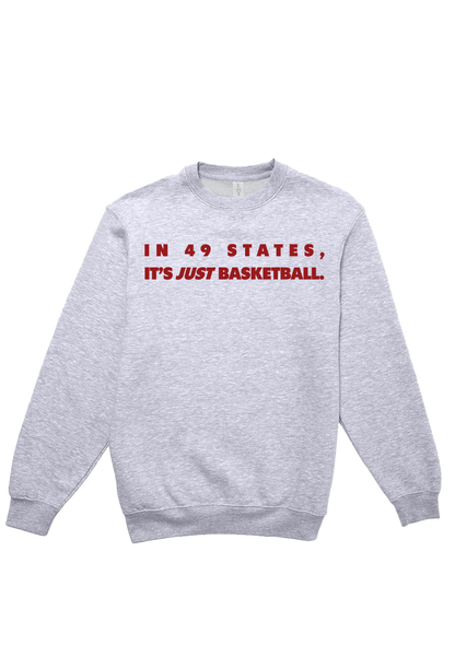 In 49 States (Red and White) Crewneck