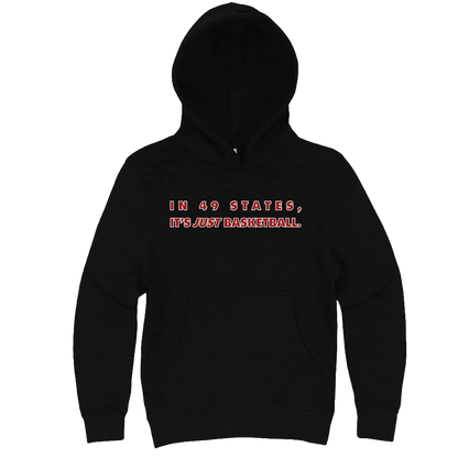 In 49 States (Red And White) Hoodie