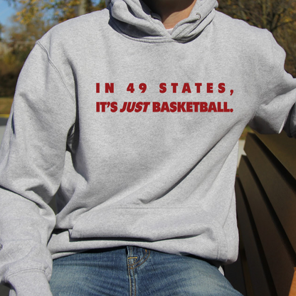 In 49 States (Red And White) Hoodie