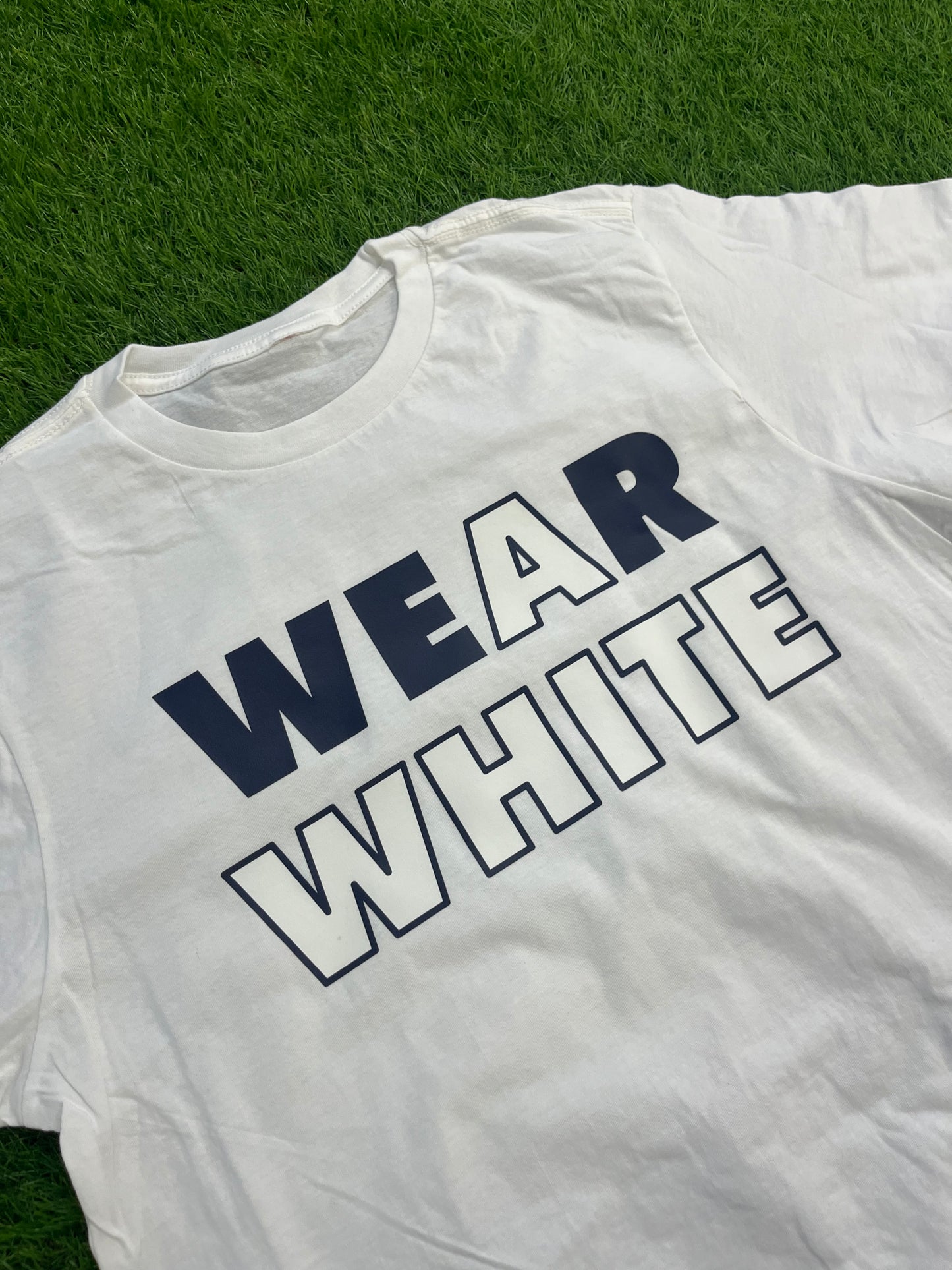 Wear White T-Shirt