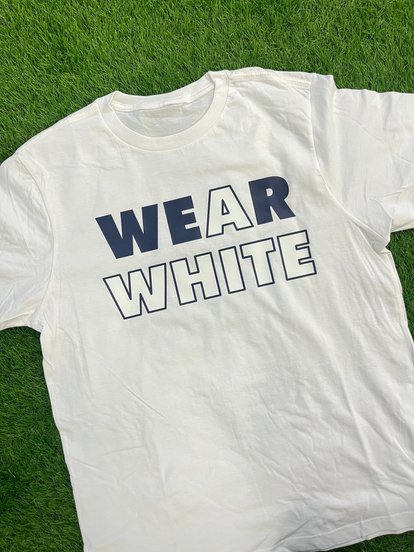 Wear White T-Shirt