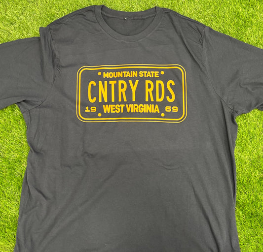 Morgantown License Plate T-Shirt