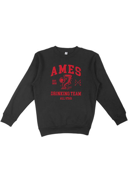 Ames Drinking Team Crewneck