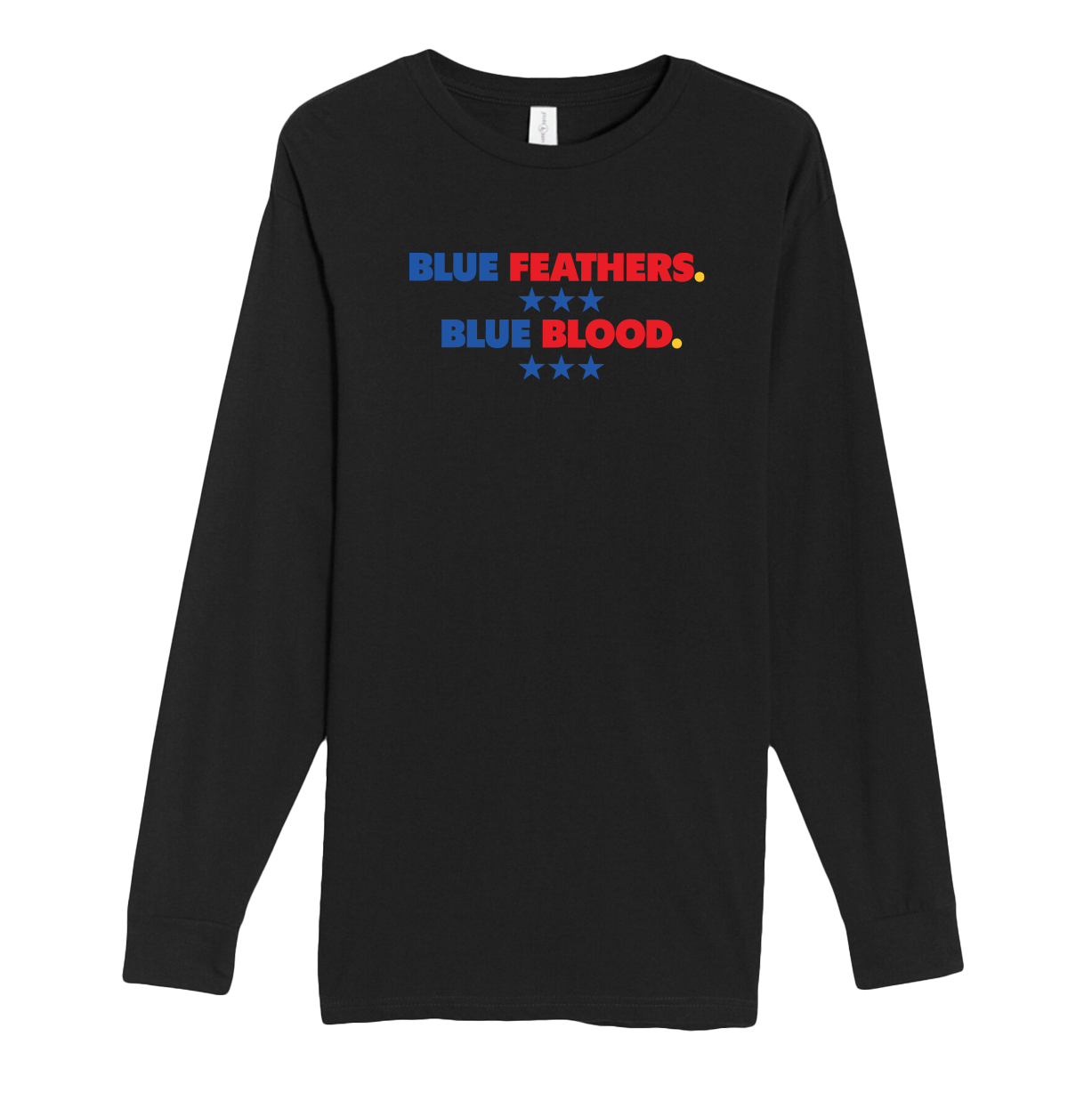 Blue Feathers, Blue Bloods Long Sleeve