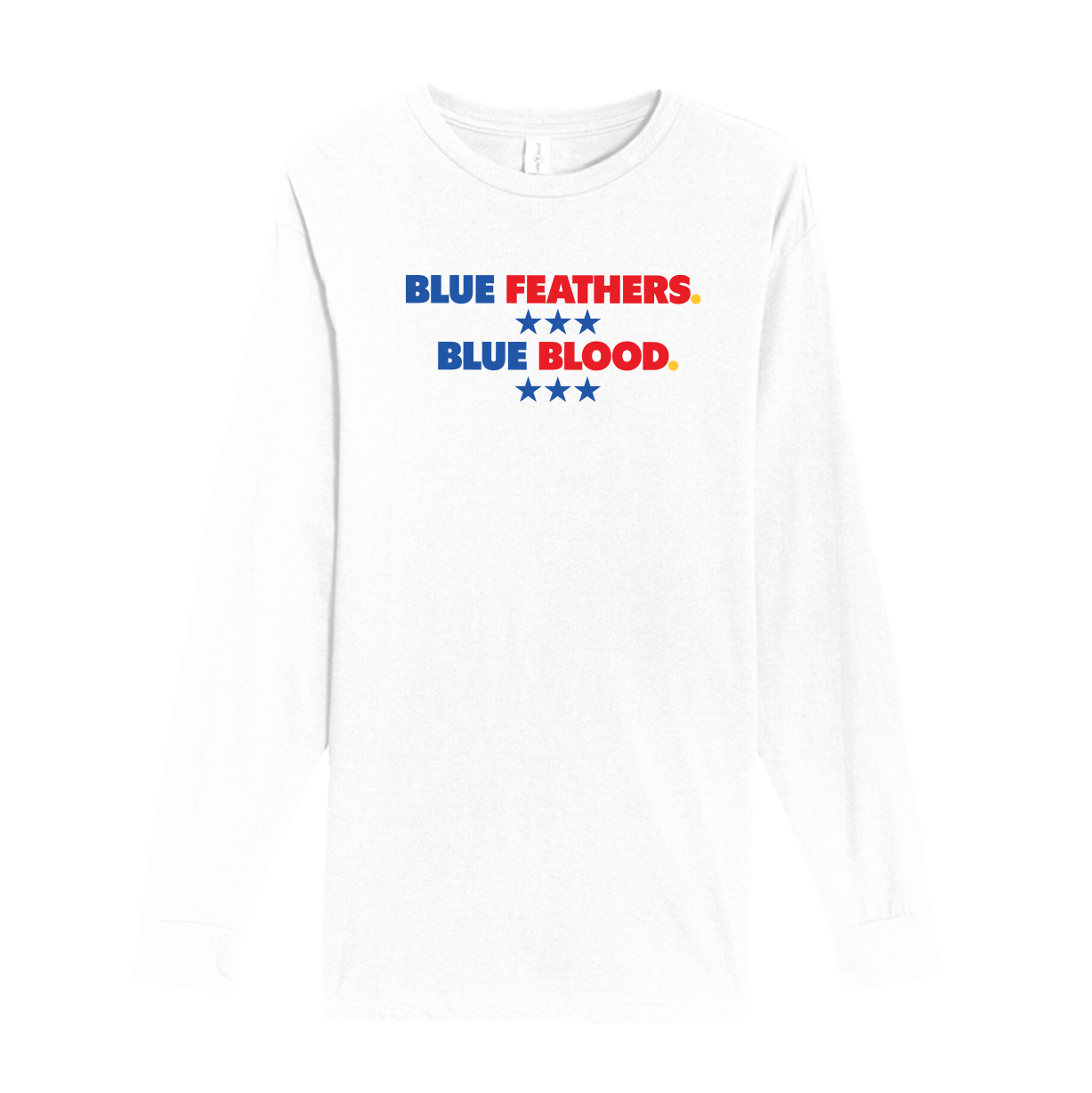 Blue Feathers, Blue Bloods Long Sleeve