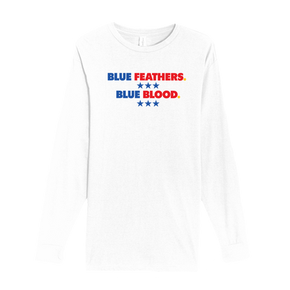 Blue Feathers, Blue Bloods Long Sleeve