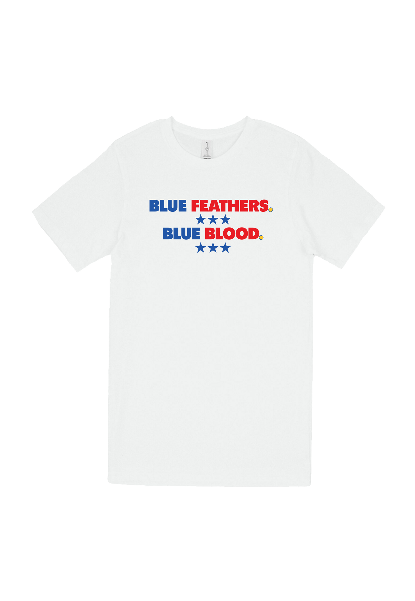 Blue Feathers, Blue Blood T-Shirt