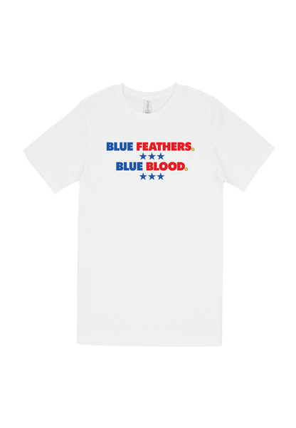 Blue Feathers, Blue Blood T-Shirt