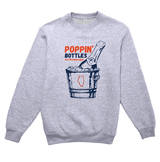 Poppin' Bottles in Champaign Crewneck