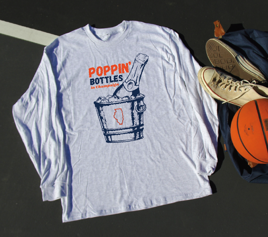 Poppin' Bottles in Champaign Long Sleeve