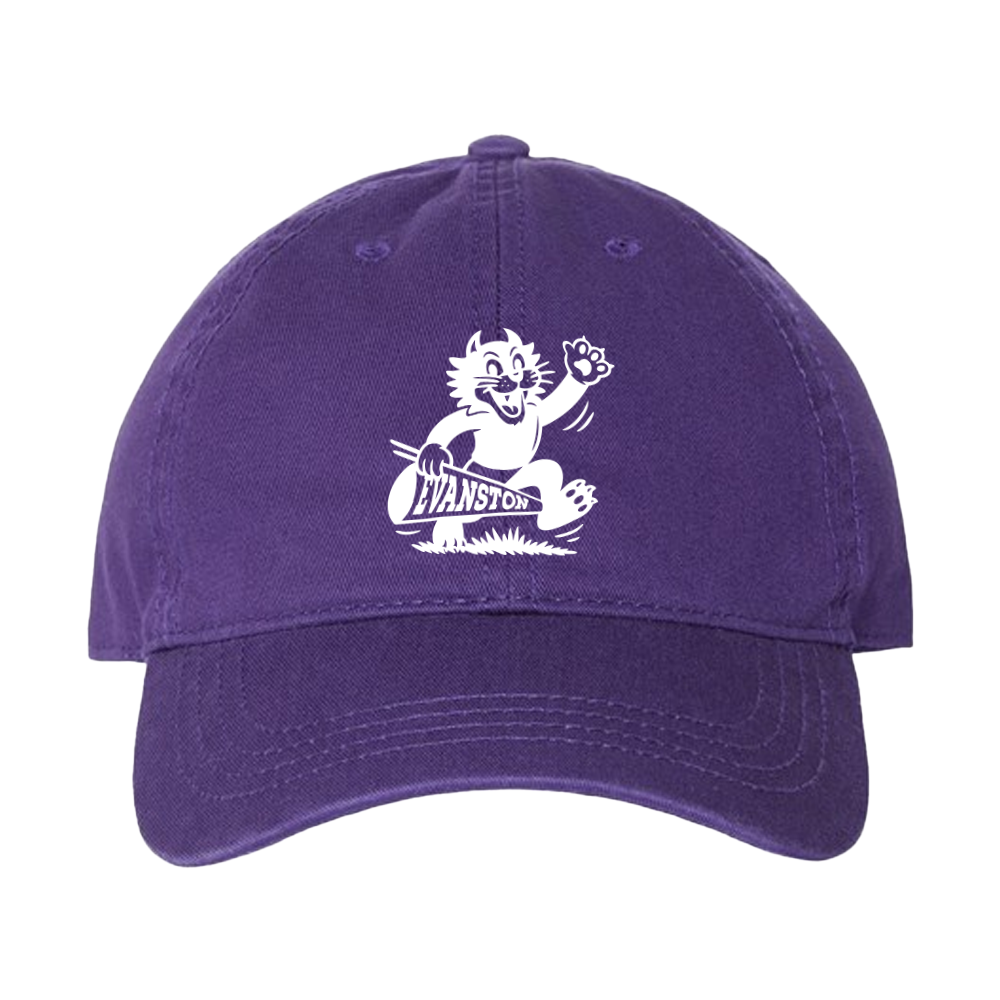 Evanston Vinyl Printed Baseball Cap