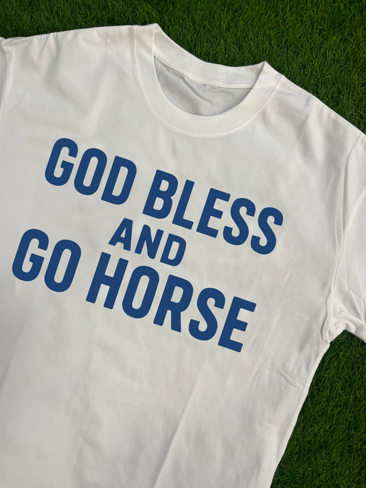 God Bless and Go Horse T-Shirt