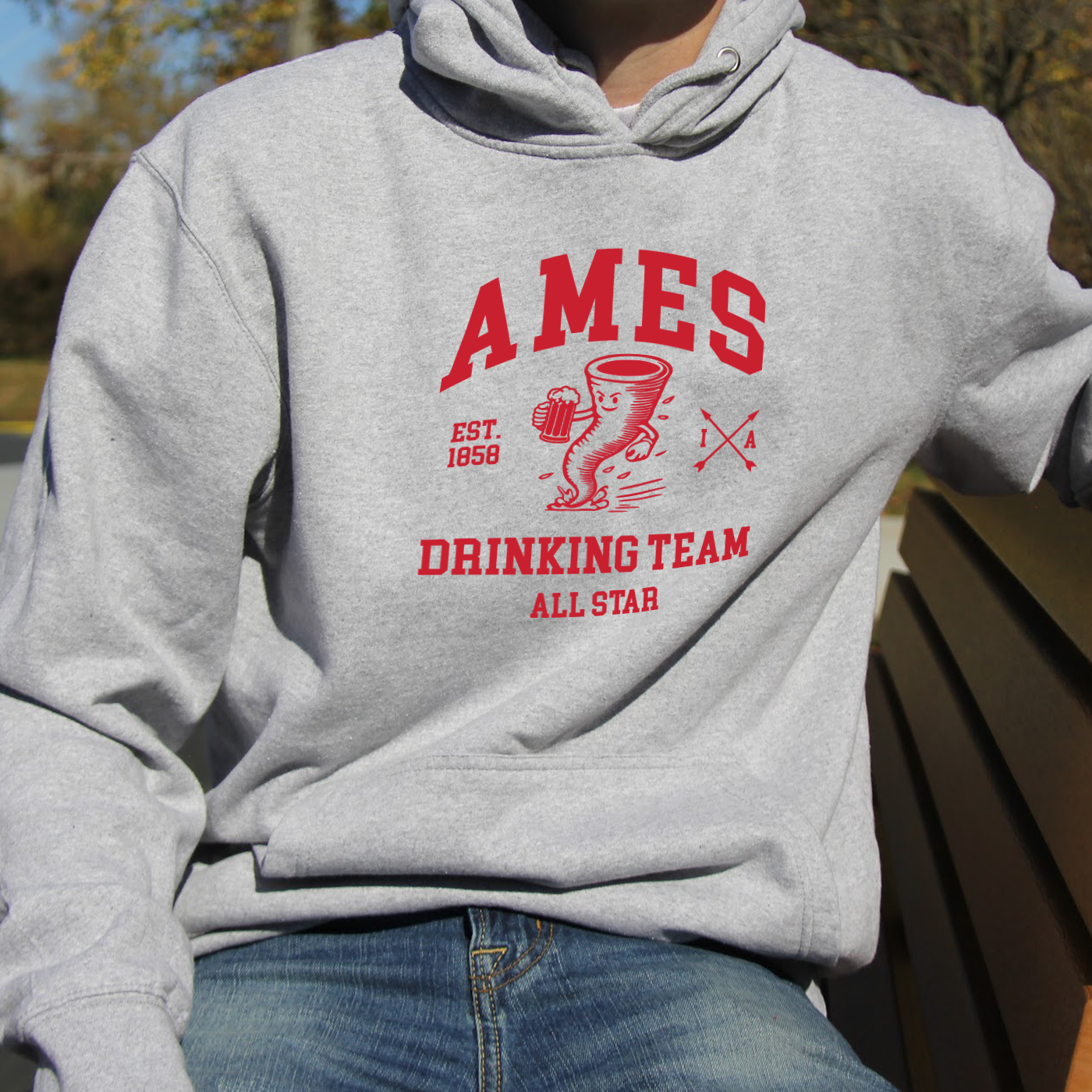 Ames Drinking Team Hoodie