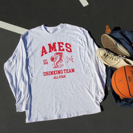 Ames Drinking Team Long Sleeve