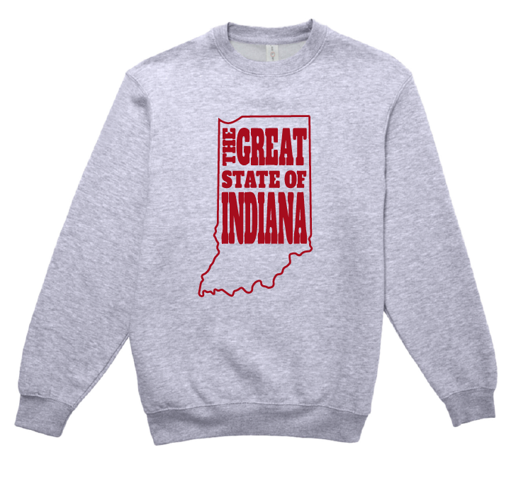 The Great State Of Indiana Crewneck