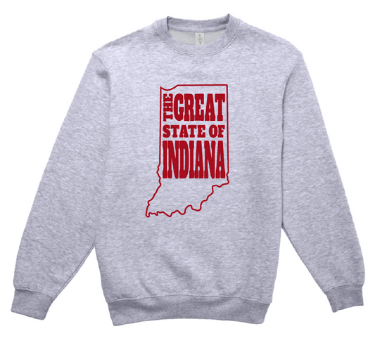 The Great State Of Indiana Crewneck