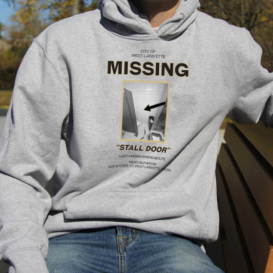 Missing Stall Door Hoodie