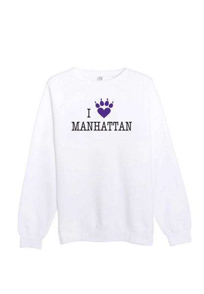 I <3 Manhattan Crewneck