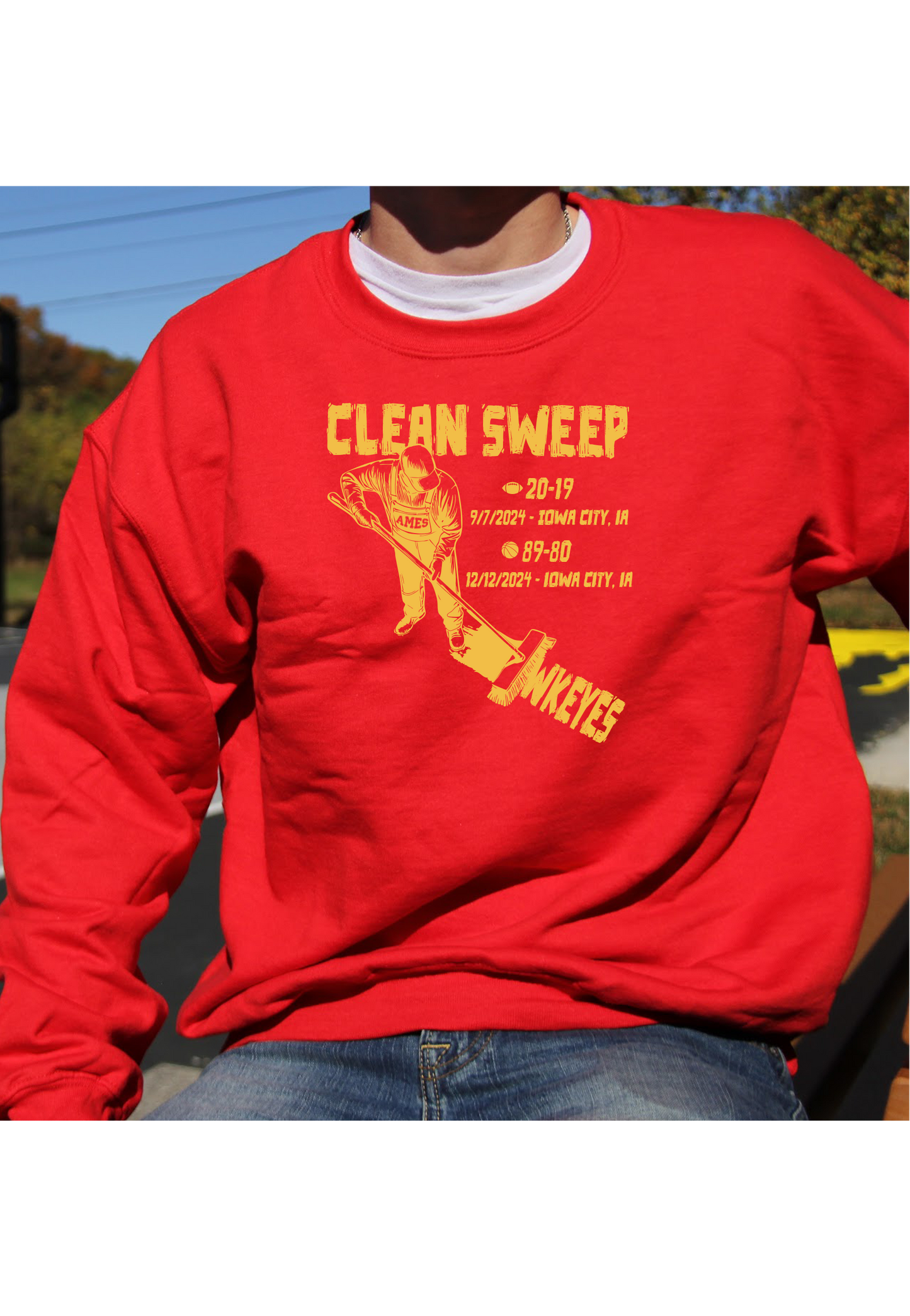 Ames Clean Sweep Crewneck