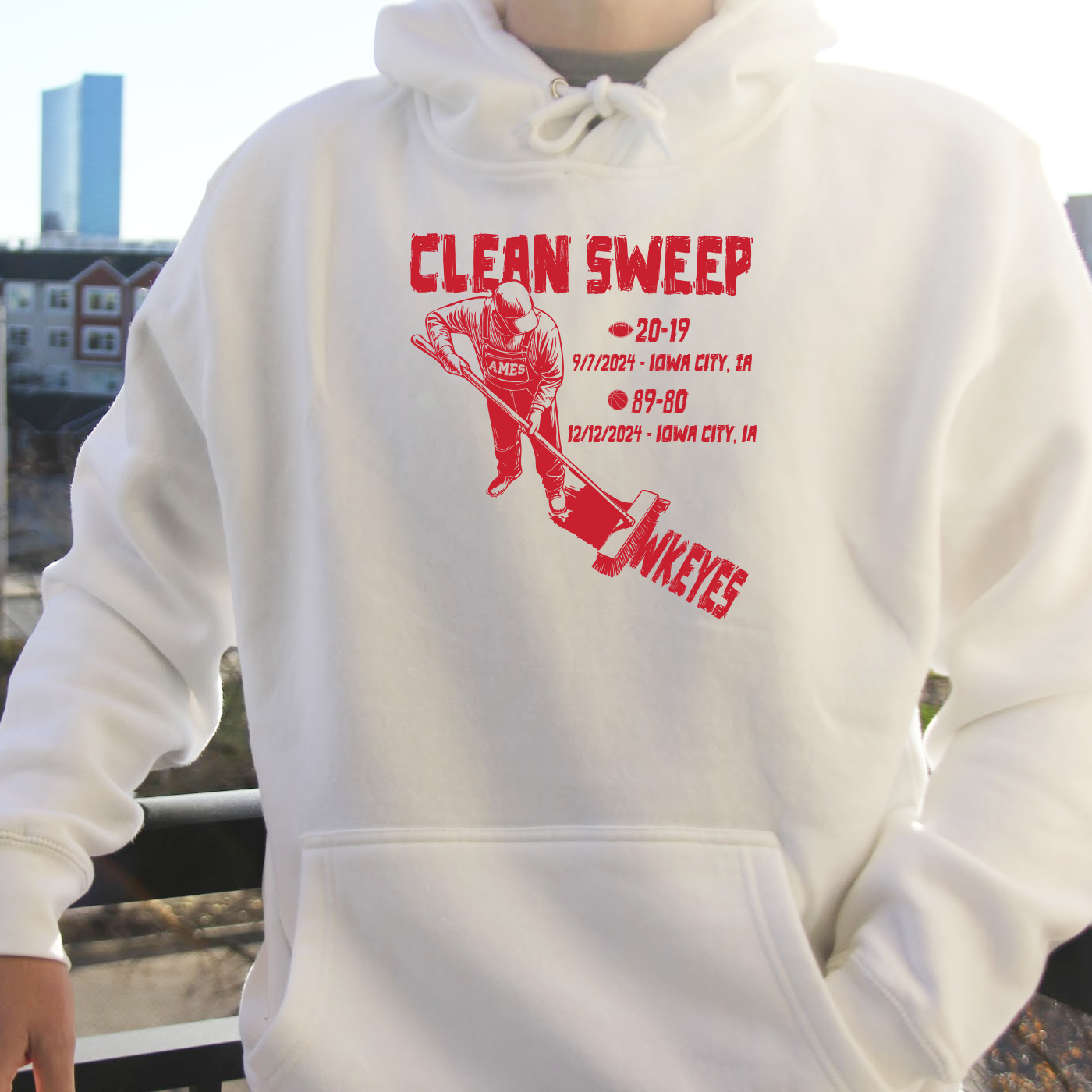 Ames Clean Sweep Hoodie