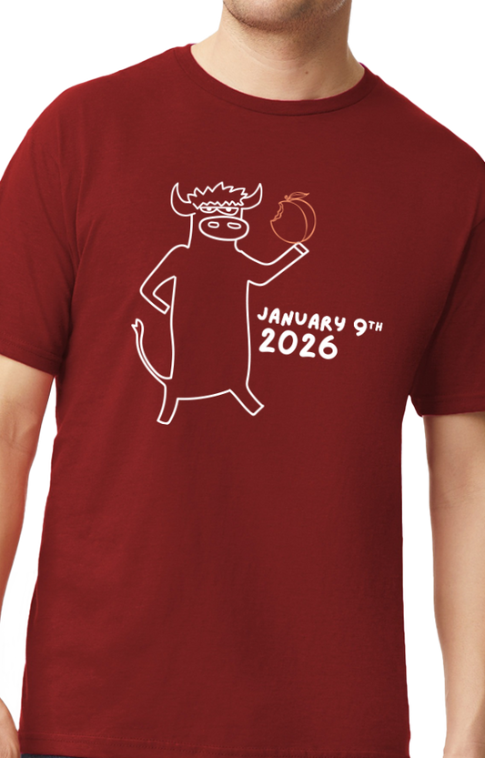 Peachy Bison T-Shirt