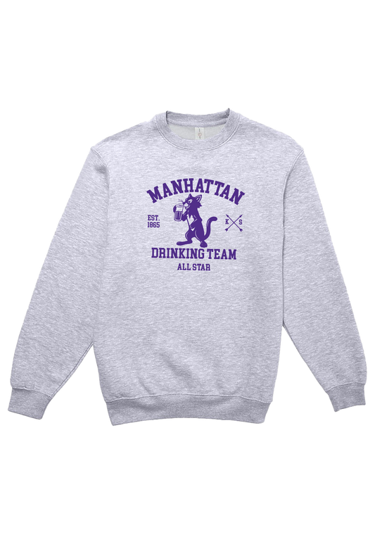 Manhattan Drinking Team Crewneck